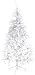 Perfect Holiday Christmas Tree, 6-Feet, PVC Crystal White