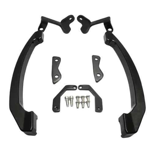 Asideros traseros para motocicleta Yamaha FZ07 de aluminio CNC premium