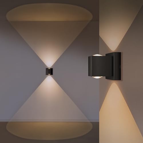 Tubicen Dimmable LED Wall Sconce for Home Theater
