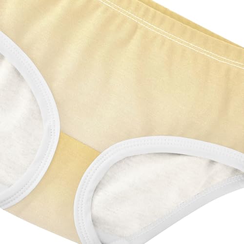 Joisal Gradient Yellow Ombre Girls Underwear Toddlers 2t Cotton Girl Panties Cute Fun Briefs Girls Undies4