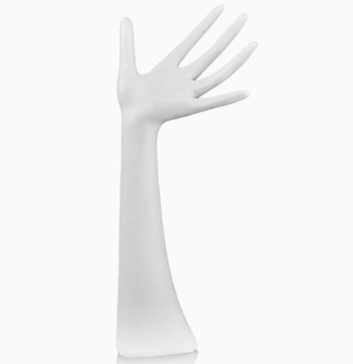 YJIUYUANQ Female Mannequin Hand Display for Jewelry Holder Bracelet Necklace Ring Stand, Black and White, 2-Pack
