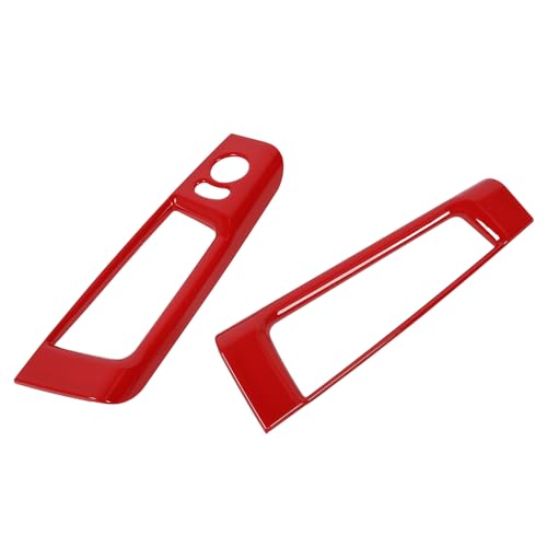 Embellecedor de panel rojo Aramox para caja de almacenamiento de puerta 2