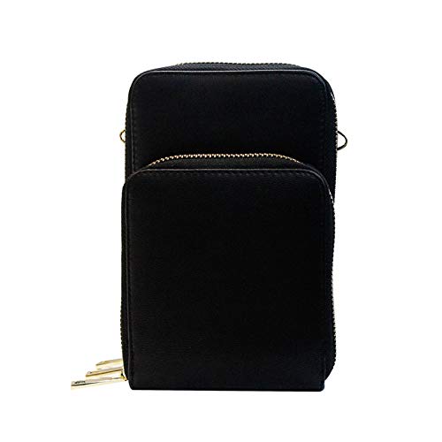 Touch Screen Crossbody Cellphone Purse, Adjustable Straps RFID Blocking Wallet Handbag Shoulder Strap for Women3