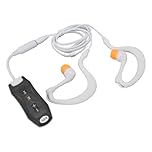 Waterproof Mp3 Player for Swimming, Waterproof Headphones with Long Cord, Mp3 Waterproof Swimming Underwater, EQ Sound Effect, Full Cycle, 8GB (Black)