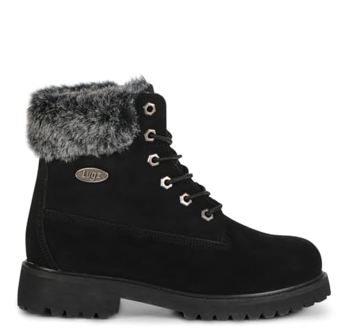 Image of Lugz womens Convoy Faux Fur Lace Up BootsFashion Boot
