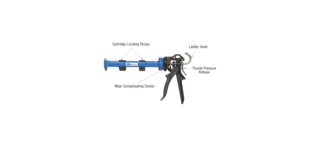 CRL Cox 26:1 Ratio Ascot Strap Frame Caulking Gun WG410042T