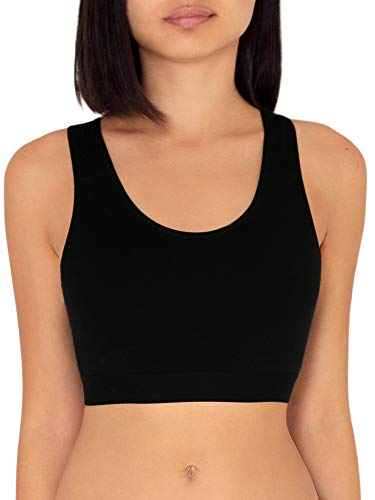Image of Fruit of the Loom Women's Built-Up Sports Bra, (Pack of 3)