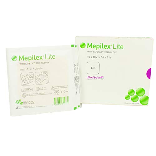 Mepilex Border Lite, 4" x 4" (10.16 x 10.16 cm) 5 Pack