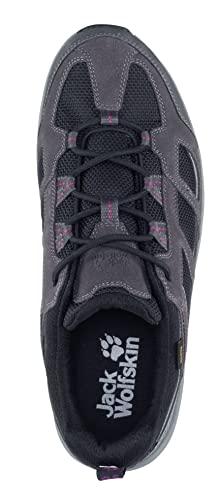 Jack Wolfskin Damen Vojo 3 Texapore Low W Outdoorschuhe, Dark Steel Purple, 39.5 EU