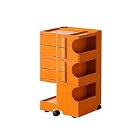 回転式引き出し　トロリ 頑丈 耐久性 収納 3段 収納ラック ワゴン キッチン 楽天市場】【回転する収納トレイが3段×2列】キッチン リビング