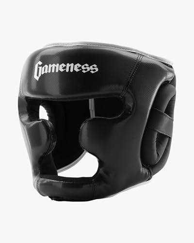 Gameness Rukus Full Face Headgear Black Adult S/M