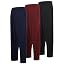 Black/Navy/Burgandy 3-pack
