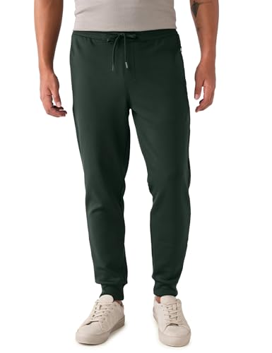 Image of DAMENSCH Regular Fit Matt Solid Premium Microfibre Elastane Cargo Joggers Dyes Soft Inner Fleece Fabric for Softer Feel, Comfortable Casual Wear Joggers for Men