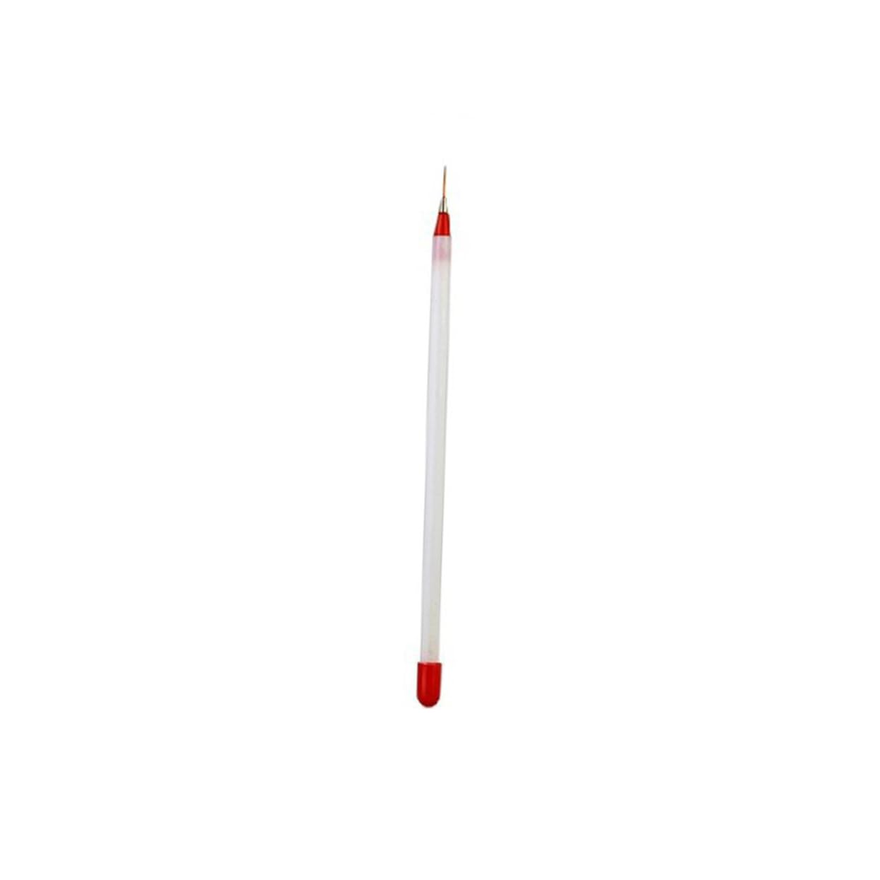3 Pcs White Nail Pull Line Pens for Fine Art Flower Painting Work