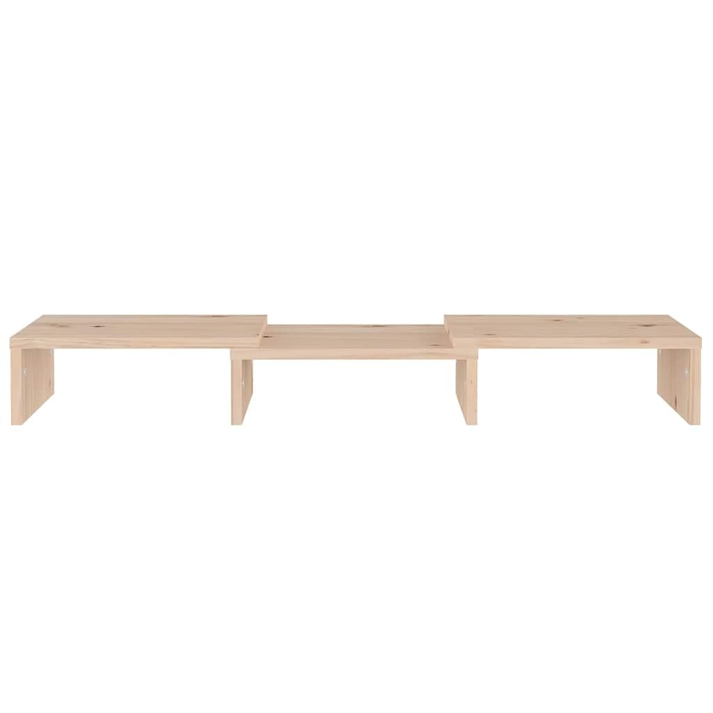 Support de moniteur 60 x 24 x 10,5 cm en pin massif