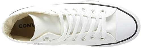 Image of Converse Unisex Chuck Taylor All Star Hi Oversized Logo (4, White)