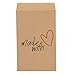Kikumi Small Envelopes 100 Pieces Mini Cute Envelopes Useful Envelopes with Sealing Stickers for Invitation Cards Postcards