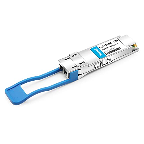 Image of 40G QSFP +LR4 for Juniper SRX-QSFP-40G-LR4 QSFPP-40GBASE-LR4 EX-QSFP-40GE-LR4 JNP-QSFP-40G-LR4 JNP-QSFP-40GE-LR4 40GBASE-LR4 QSFP+ 1310nm (CWDM4) 10km LC DOM Optical Transceiver Module