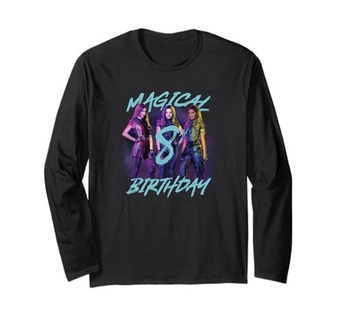 T-shirt Descendants 3 Disney pour anniversaire 8 ans à manches longues