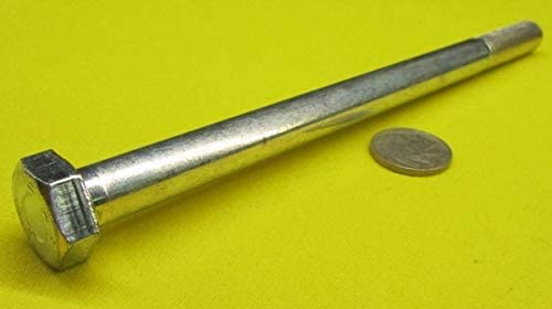 Class 8.8 Zinc Plated Steel Hex Head Bolt PT M12 x 1.75 mm x 180 mm Long 5 pcs. Silver Bolt-2628-21-12 0