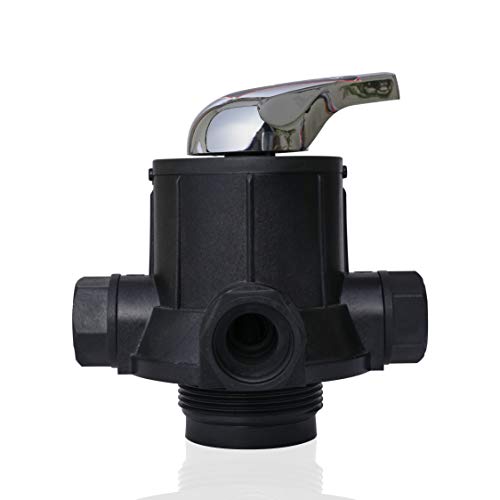 LiquaGen Whole House Control Valve - Manual Water Filter Valve- Rinse/BackWash/Filter Setting | 2.5
