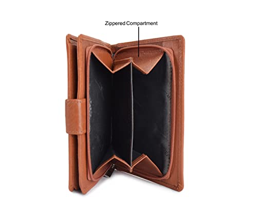 Image of Urban Forest Tina Leather Wallet For Women .