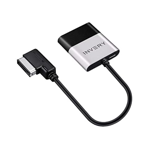 INVERY Airdual-Audi2G Bluetooth 5.0 aptX-HD Adapter for 2004-2009 Year Audi MMI AMI 2G iPod Music Interface Cover