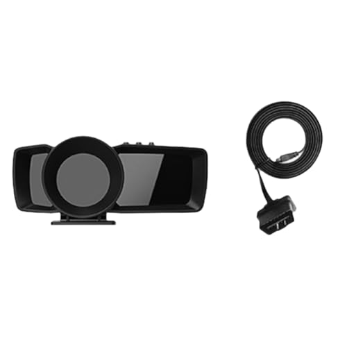 HUD Pantalla Frontal para Coche Evita Distracciones con Alarma A600