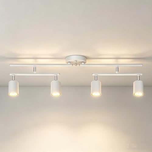 Track Lighting, LED Track Lighting Fixtures Ceiling, White Kitchen Lights