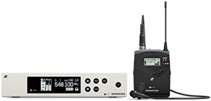Sennheiser Pro Audio Sennheiser EW 100-ME2 Wireless Omni Lavalier Microphone System - A1 Band (470-516Mhz), 100 G4-ME2-A1