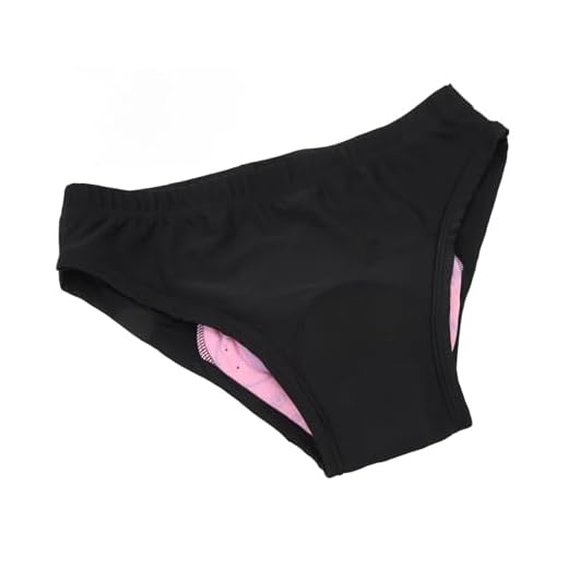 Calcinha de Ciclismo Feminina, Shorts de Bicicleta Acolchoados 3D Femininos, Roupa íntima de Poliéster de Silicone Respirável de Secagem Rápida para Mountain Bike (L)
