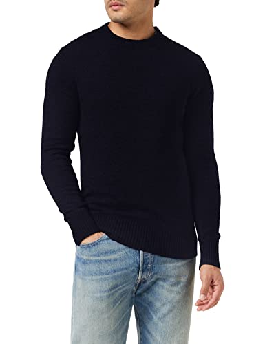 Schott NYC Uomo Pllance1 Maglione Pullover Not Applicable, Navy, Medium