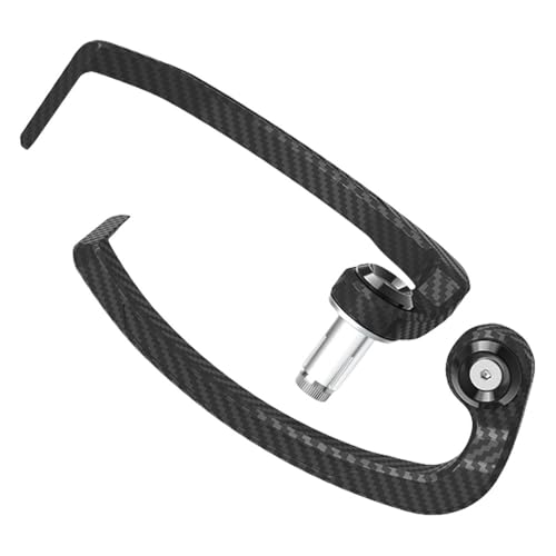 Garde main moto protecteurs mains noirs poignées guidon alliage aluminium leviers