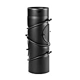 ✅【 Flexibel 】Mit unserem Multibogen haben Sie die Möglichkeit, Ihren Schornstein in einem beliebigen Winkel von 0-90° einzustellen. Dank einer einseitigen Verjüngung können Sie alle unsere Rauchrohre einfach zusammenstecken.