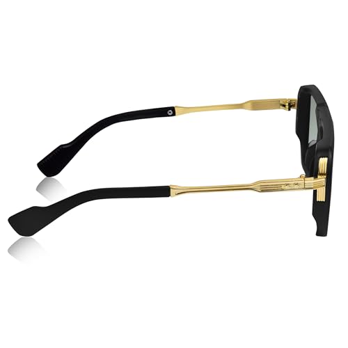 Image of Dervin UV Protected Polarized Square Sunglasses for Men and Women