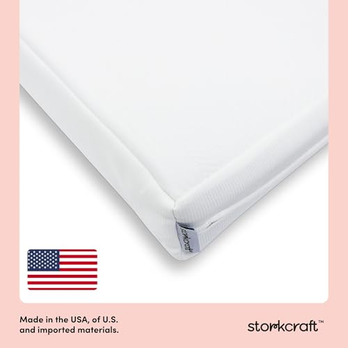 Image of Storkcraft 6-Inch Grow-with-Me Baby Crib & Toddler Mattress