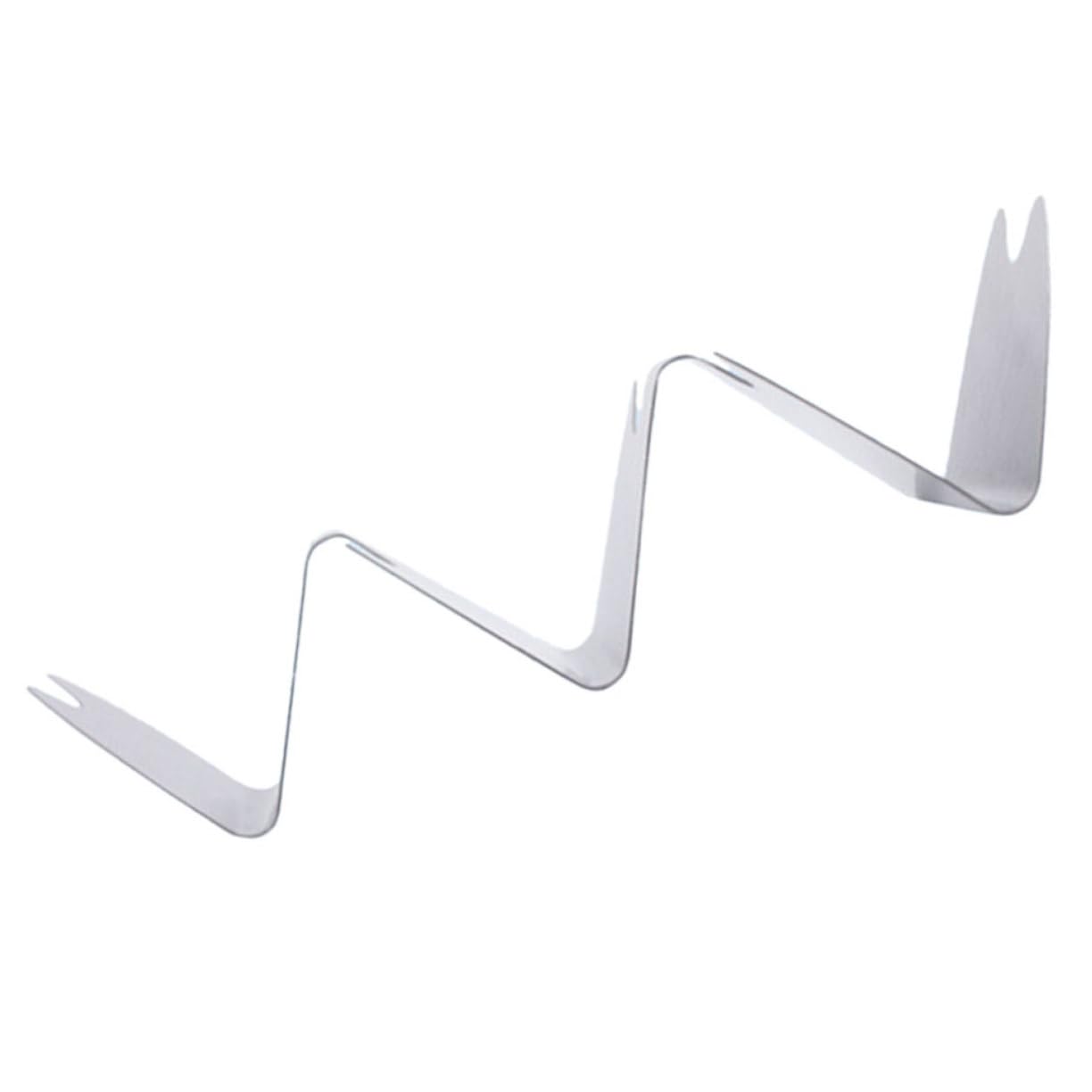 SOLUSTRE Burrito Holder Serving Taco Rack Holder Stand Taco Making Frame Baking Taco Holder for Oven Holders Racks Taco Holder for Party Home Taco Holder Silver Stainless Steel