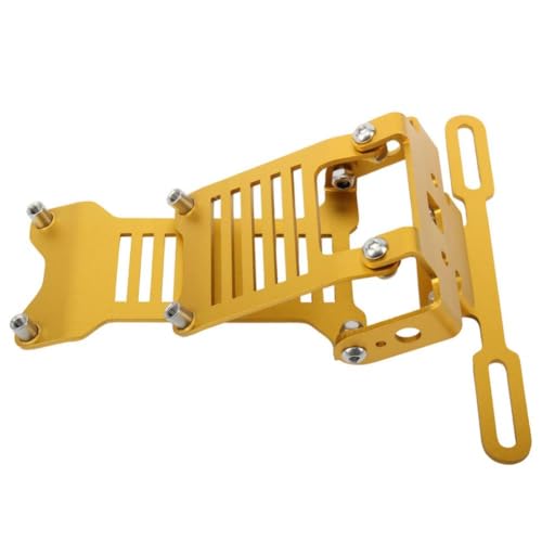 Support de Plaque moto rigide avec feu arrière Gold antichoc pour motocross