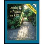 Learning to Program with Alice, Brief Edition (07) by Dann, Wanda P - Cooper, Stephen - Pausch, Randy [Paperback (2006)]