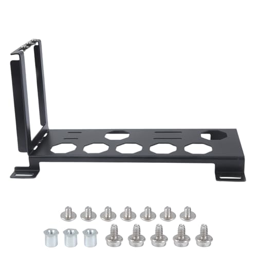 Soporte vertical metálico para GPU con estructura reforzada miniatura 1