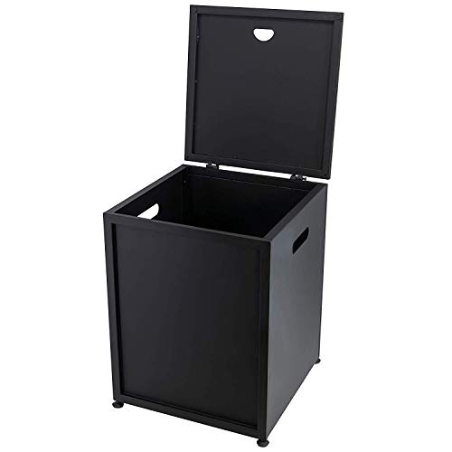 Bond Manufacturing 67635 Cover Hideaway Table For Gas Fire Pits, Suitable For Any 20Lb Propane Tank, Black #TOP4