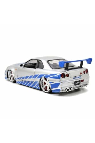 Jada Toys 253203044 Accesorio coleccionable Nissan Skyline 1:24 ideal para tu estantería o vitrina 3
