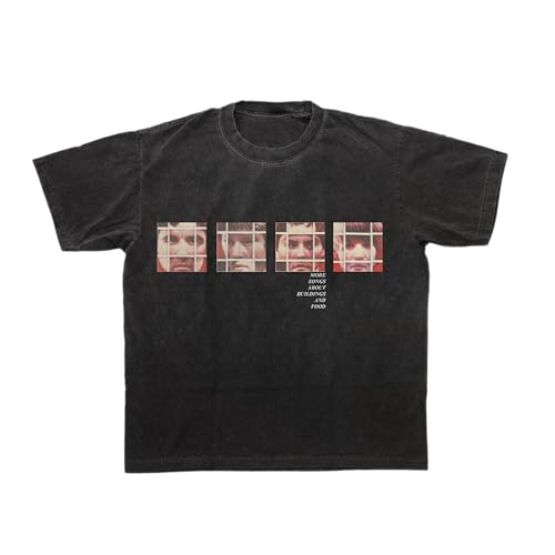 Image of Talking Heads Unisex-Adult Songs T-Shirt, Black, Large