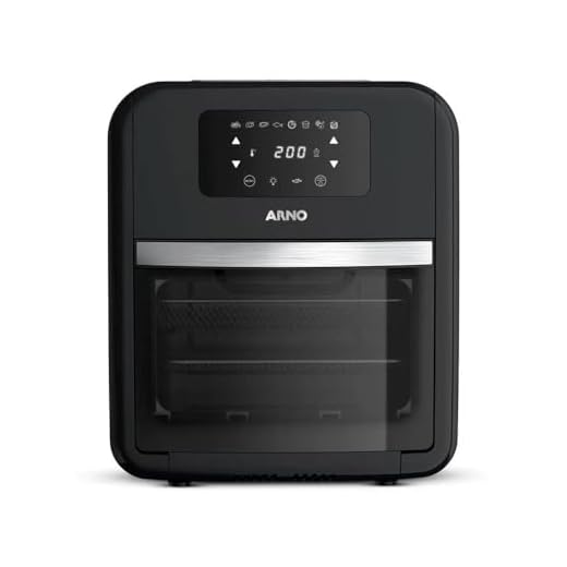Airfry Oven e Grill Arno Expert 9 em 1 Digital 11L Preta UFE9 127V