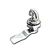 Zinc Alloy Rotary Tongue Lock Cam Lock Cylinder Door Industrial Instrument Electrical Cabinet Can Lock 1Pcs