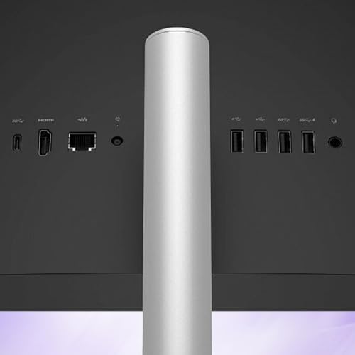 Image of HP 24 inch All-in-One Desktop PC, FHD IPS Touch Screen, AMD Ryzen 5 7520U Processor, 16GB Memory, 1TB SSD, Microsoft Copilot, 99% sRGB, Wireless Keyboard & Mouse, Anti-glare, Wi-Fi6, USB Type-C, Jet black