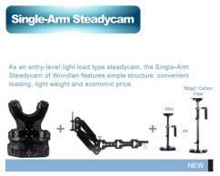 GOWE Camera Steadycam Steadicam Single Arm + Vest System can work with Carbon fiber stabilizer