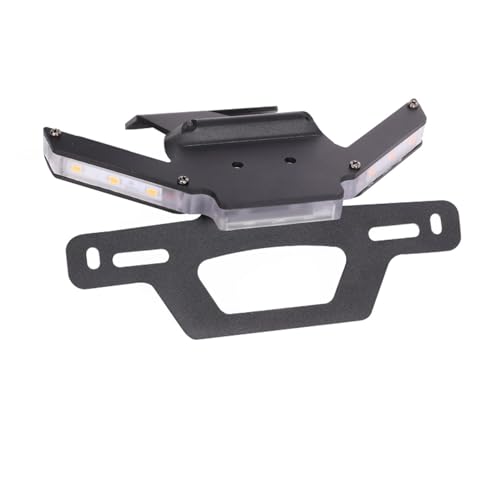 Support de plaque Kawasaki Z900 résout bavette cassée avec LED longue durée