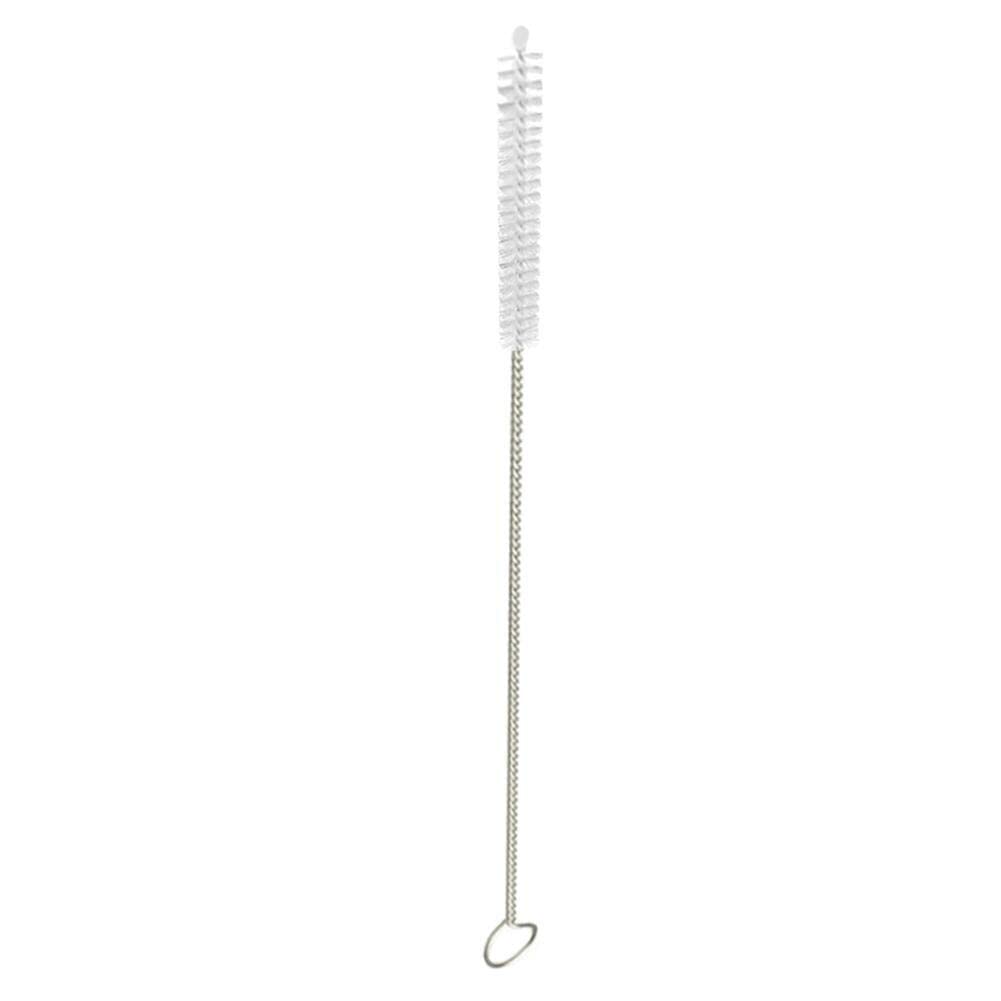 White Reusable Metal Drinking Straw Cleaner Brush Test Tube Bottle Cleaning Tool Convenient And Practical
