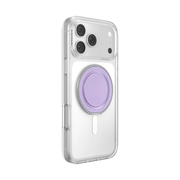 Image of PopSockets Low-Pro Grip for MagSafe, Thin Profile- Lilac